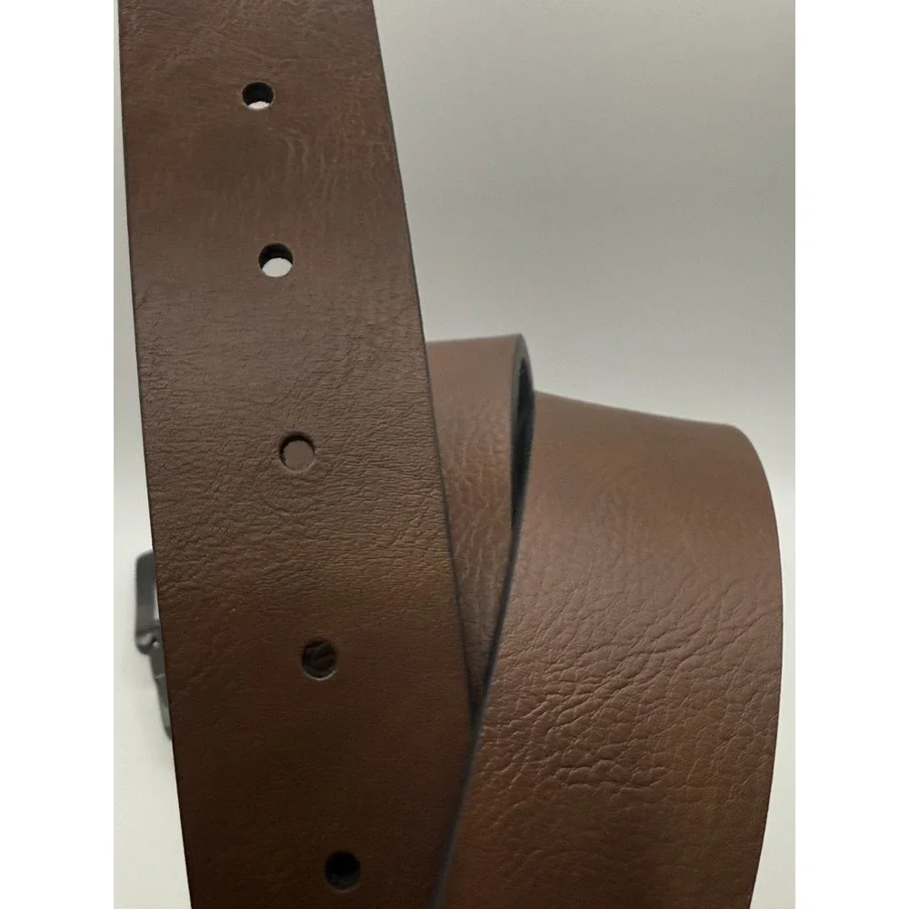 Mens Levis 42-44 Black Brown Leather Belt 11LV120002 Reversible Men's Levi's